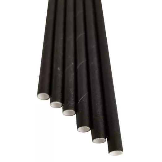 PAIE HARTIE NEGRE DREPTE 200 X 6 MM 250 SET, [],deterlife.ro