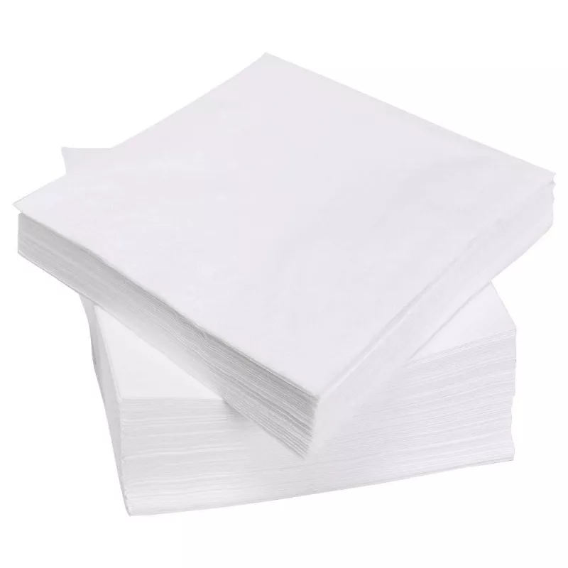 SERVETELE DECORATIVE ALB 33 X 33 2 STR 250 BUC, [],deterlife.ro