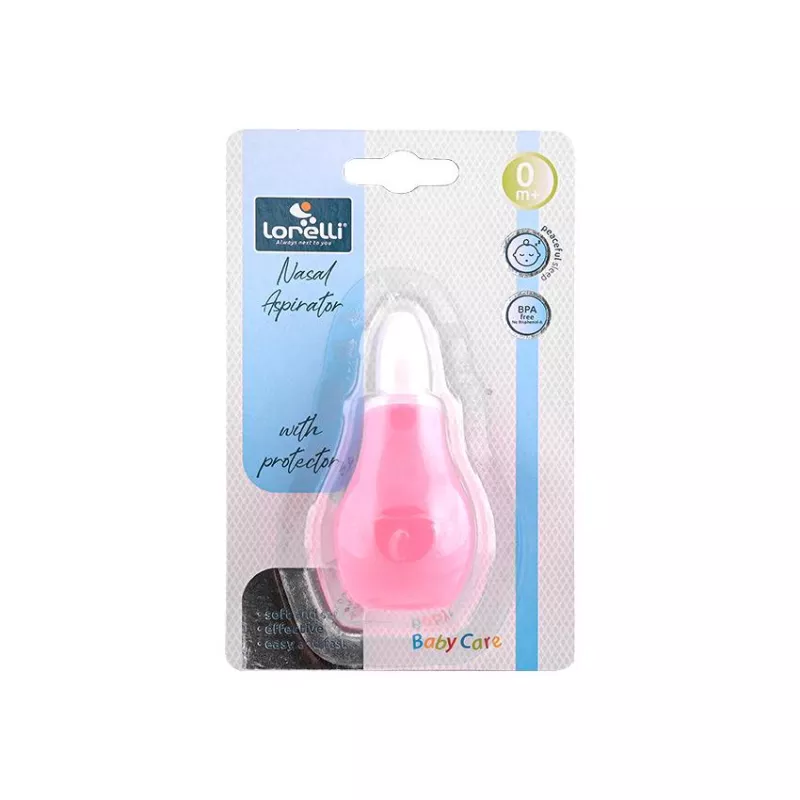 Aspirator nazal cu capac protector, Blush Pink 2