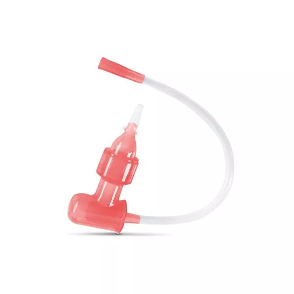 Aspirator nazal, moale si sigur, 0 luni+, Shell Pink 1