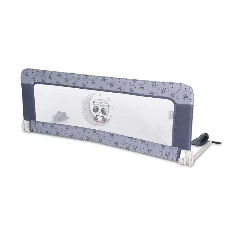 Bariera protectie pat, Safety Night, Cool Grey Pandas 1
