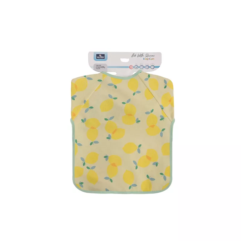 Baveta cu maneci lungi, bumbac si peva, 41 x 34 cm, unisex 2
