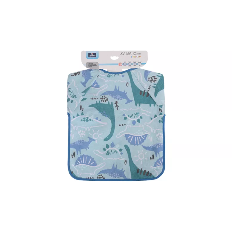 Baveta cu maneci lungi, bumbac si peva, 41 x 34 cm, baietei 2