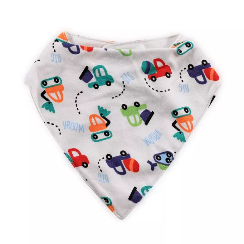 Baveta tip bandana, bumbac, culori baietei 2