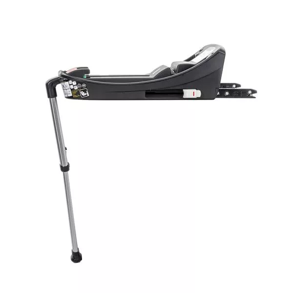 Baza Isofix pentru cosuletul auto Aria Luxe, 0-15 Luni, 40-87 cm, cu indicatori de instalare corecta, Black 2