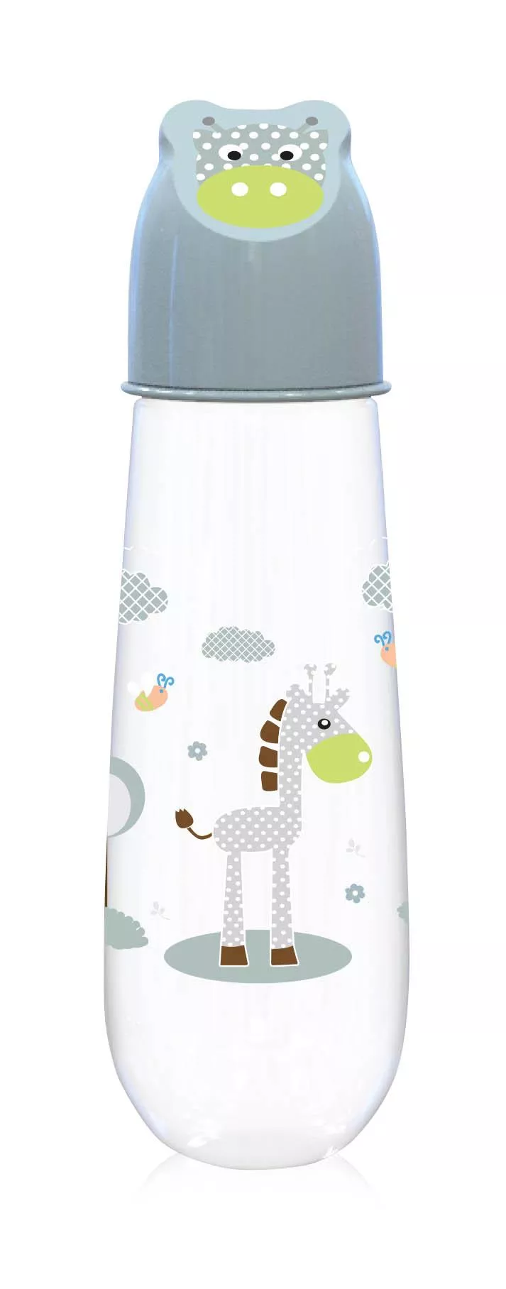 Biberon Character Hood 250 ml Animale, Green 1