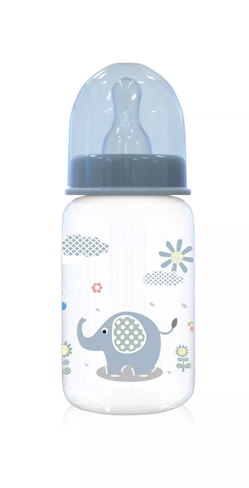 Biberon cu capac, 0 luni+, 125 ml, Blue 1