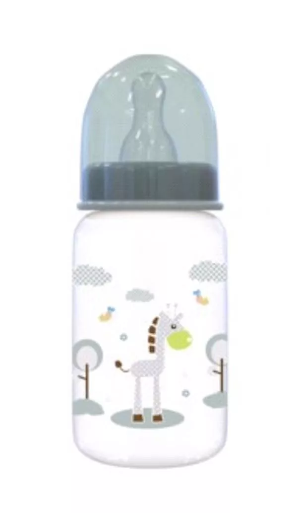 Biberon cu capac, 0 luni+, 125 ml, Green 1