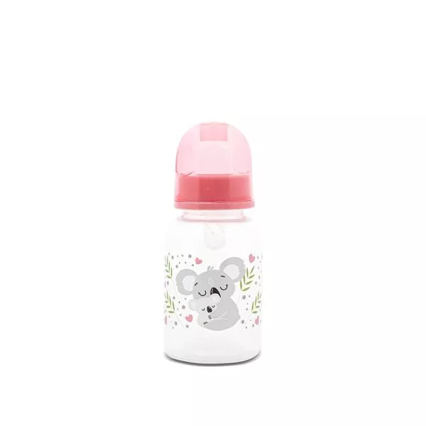 Biberon cu capac, 0 luni+, 125 ml, Shell Pink 1