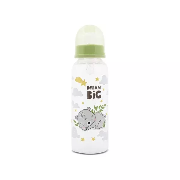 Biberon cu capac, 0 luni+, 250 ml, Fresh Green 1