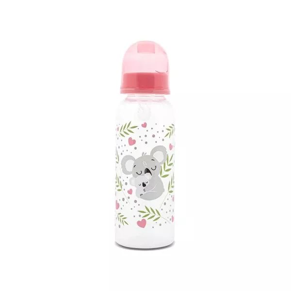 Biberon cu capac, 0 luni+, 250 ml, Shell Pink 1