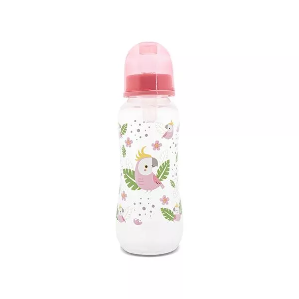 Biberon cu capac, 0 luni+, 250 ml, Shell Pink 1