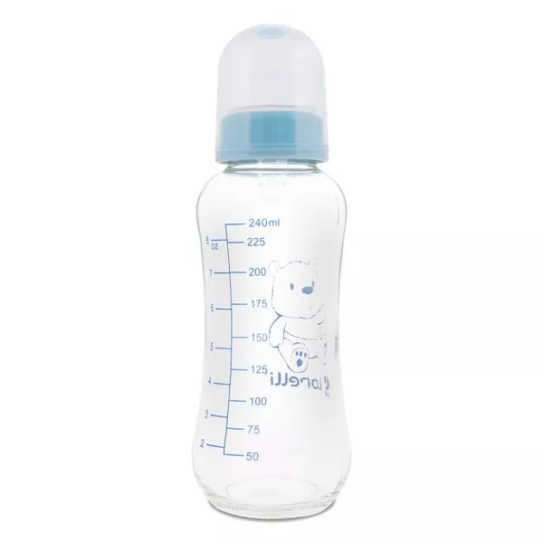Biberon din sticla 240 ml, Moonlight Blue 1