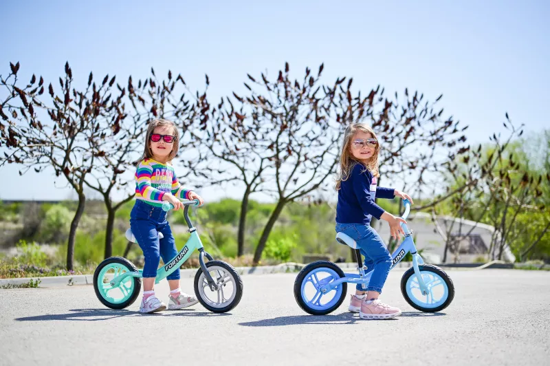 Bicicleta de echilibru Fortuna, 2-5 Ani, Light & Dark Blue 3