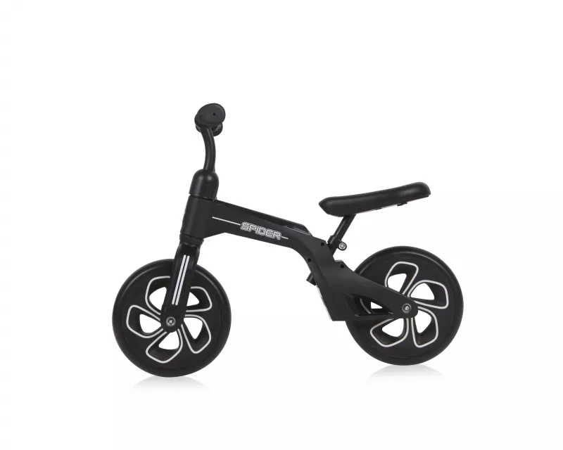 Bicicleta de tranzitie 2in1, Spider, fara pedale, roti mari, Black 2