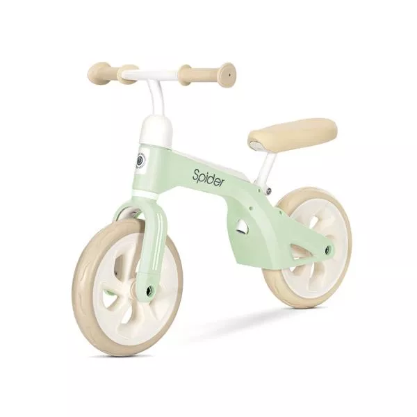 Bicicleta de tranzitie pentru copii, Spider, fara pedale, roti mari, Mint 1