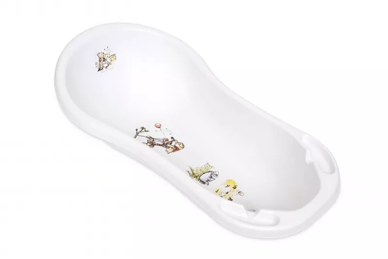 Cada bebe, Disney, 100x51x31 cm, cu scurgere, Winnie and Friends, White 1