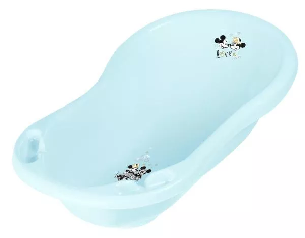 Cadita bebe 84 cm, Disney, Mickey Love, Light Blue 1
