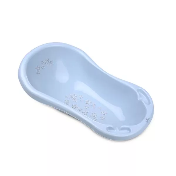 Cadita bebe, 84 x 48 x 30 cm, Little Stars, Blue 1