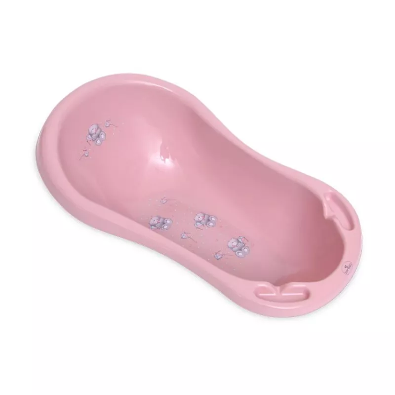 Cadita bebe, 84x48x30 cm, Bear Dark Pink 1
