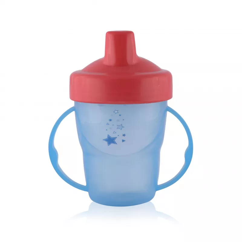 Cana cu manere si cioc, 12 luni+, 210 ml, Blue 1