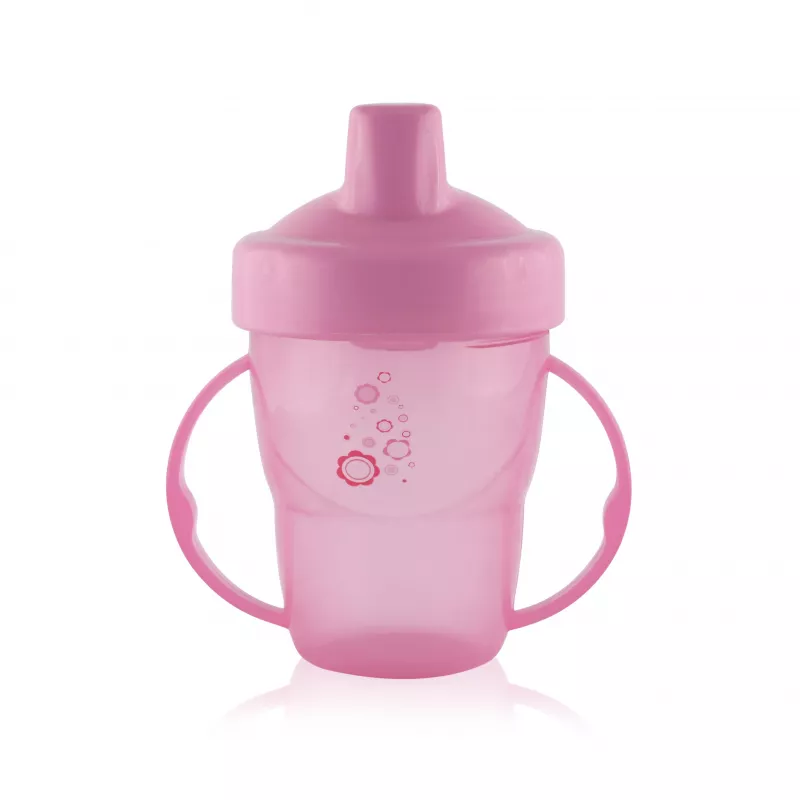 Cana cu manere si cioc, 12 luni+, 210 ml, Pink 1