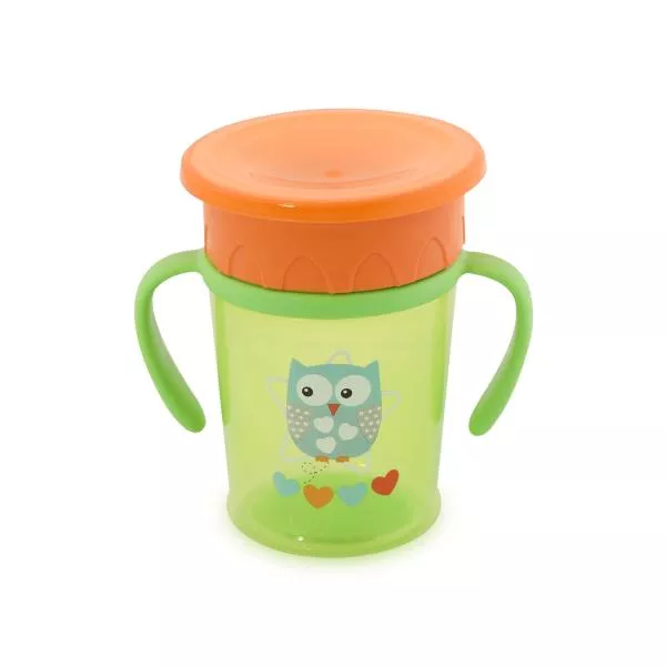 Cana de tranzitie, 12 luni+, 270 ml, All Around Cup 360 grade, multicolor 1