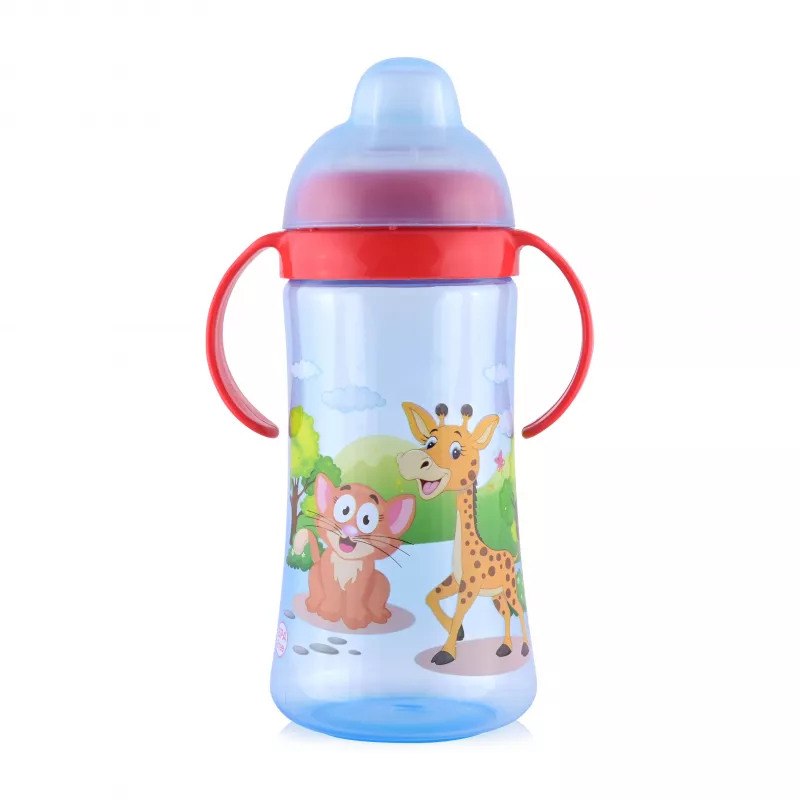 Cana sport cu manere, 9 luni+, 330 ml, Blue 1