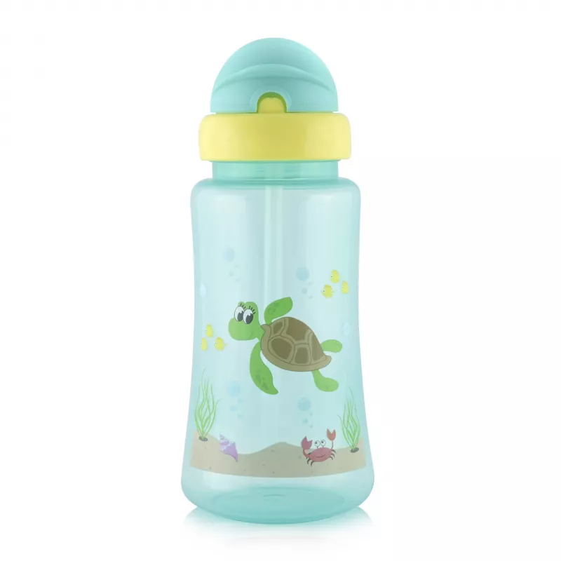 Cana sport cu pai moale, 12 luni+, 330 ml, Green 1