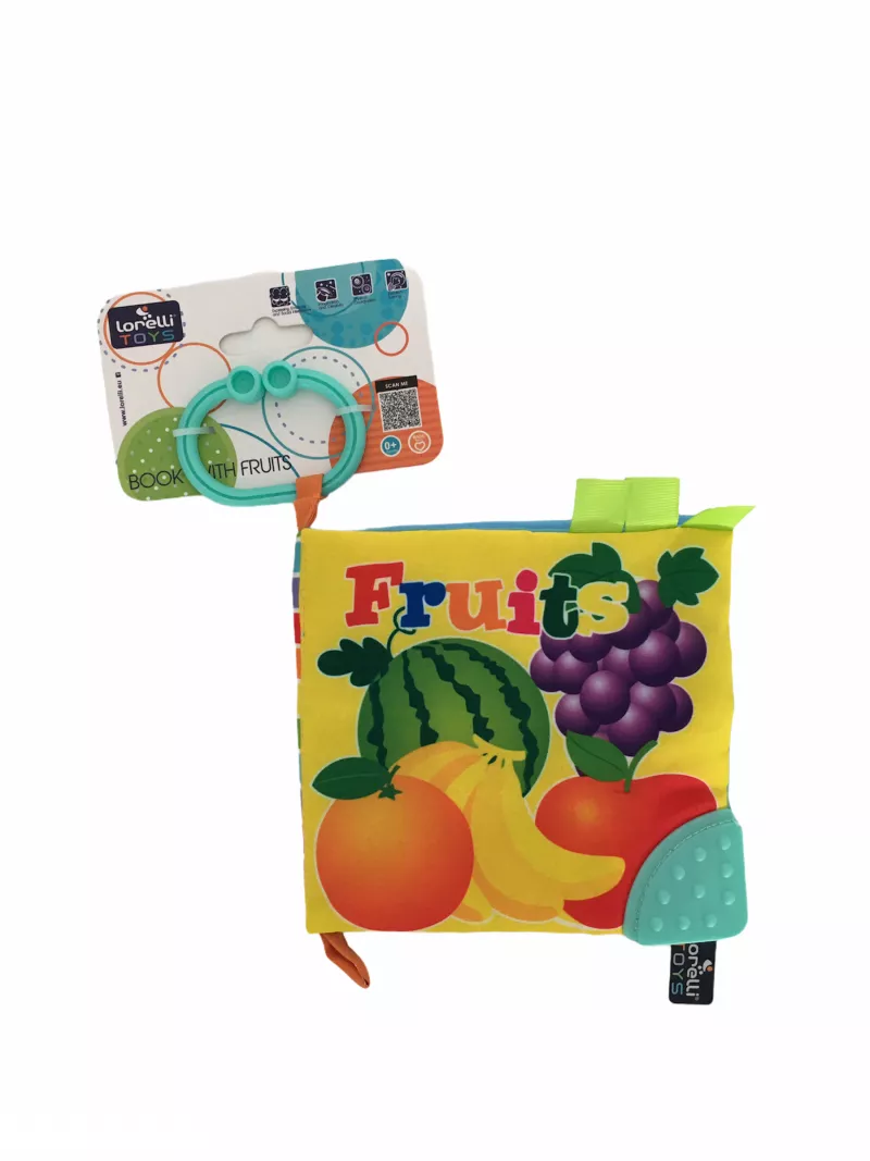 Carticica interactiva pentru bebelusi, Fructe 1