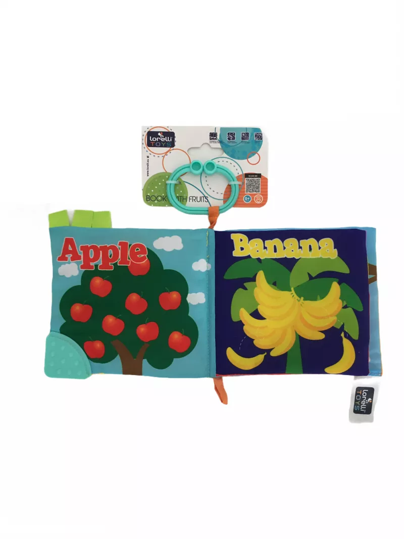 Carticica interactiva pentru bebelusi, Fructe 2