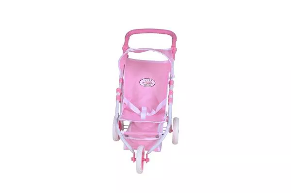 Carucior Jogger pentru papusi, Knorr Toys, Lio, maner reglabil pe inaltime,  59x35,50x63,50 cm, 3 Ani+, Princess Rose 3