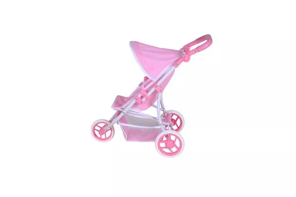 Carucior Jogger pentru papusi, Knorr Toys, Lio, maner reglabil pe inaltime,  59x35,50x63,50 cm, 3 Ani+, Princess Rose 5