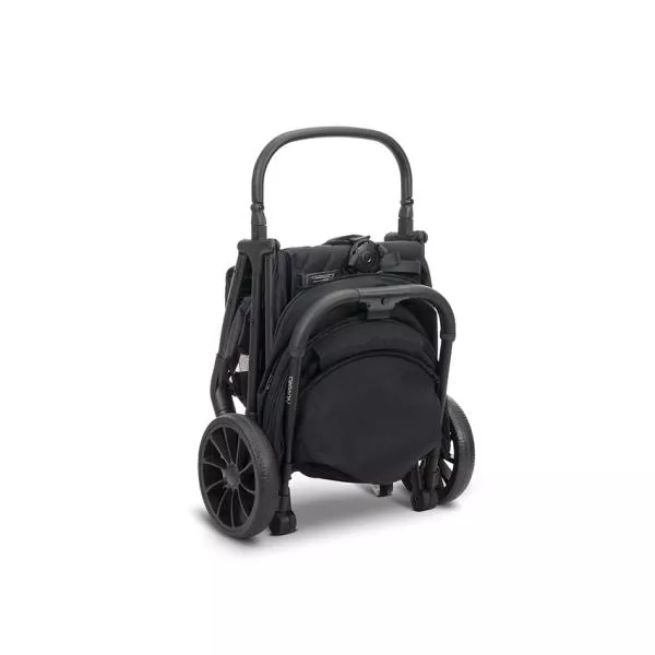 Carucior pentru copii, Nuvella, pliere cu o mana, spatar reglabil multipozitie, copertina extensibila, 0-48 luni, pana la 22 kg, Black 5