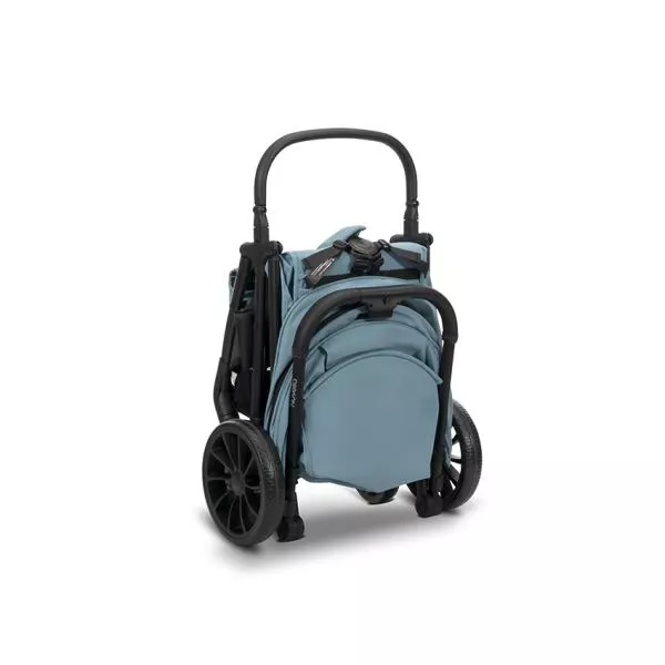 Carucior pentru copii, Nuvella, pliere cu o mana, spatar reglabil multipozitie, copertina extensibila, 0-48 luni, pana la 22 kg, Blue 5