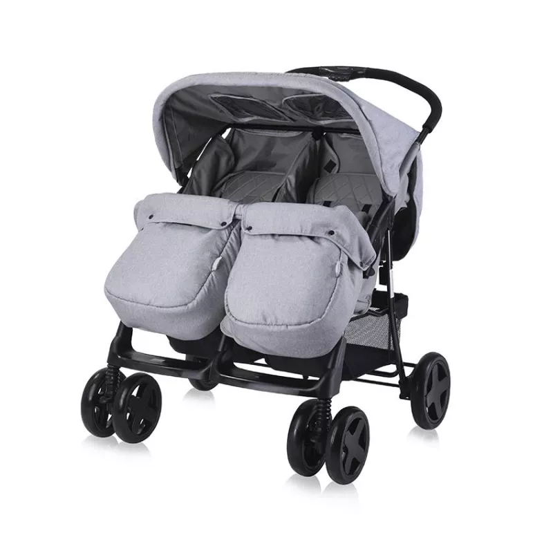 Carucior pentru Gemeni Twin, Cool Grey 3