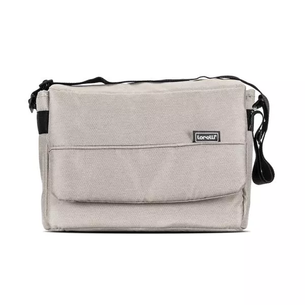 Carucior pentru gemeni, Twin, reglabil individual, pana la 15 kg per copil, geanta pentru mama inclusa,  Beige 5
