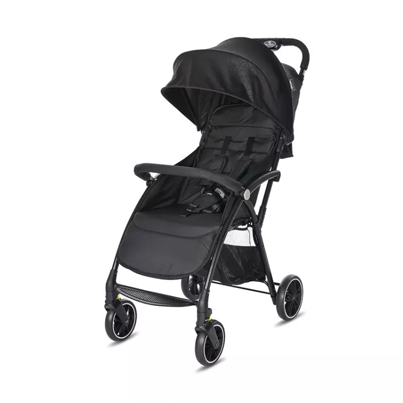 Carucior pentru nou-nascut Fresh, ultra-light, de la 0 luni pana la 4 ani, maxim 22 kg, Negru Jasper 2