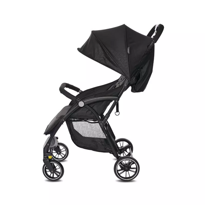 Carucior pentru nou-nascut Fresh, ultra-light, de la 0 luni pana la 4 ani, maxim 22 kg, Negru Jasper 3