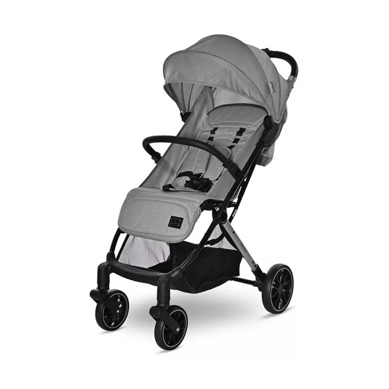 Carucior sport Ribera, tip troler, de la 0 luni pana la 3 ani, maxim 15 kg, dimensiuni compatibile avion, Gri Icy 1