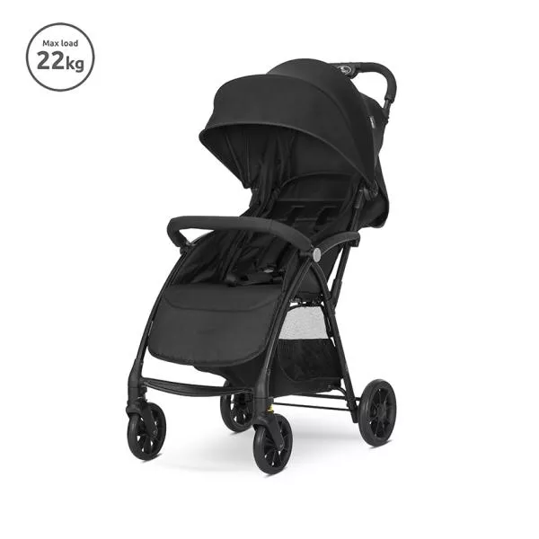 Carucior pentru nou-nascut, Fresh, ultra-light, pana la 22 kg, Black Pearl 1