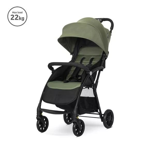 Carucior pentru nou-nascut, Fresh, ultra-light, pana la 22 kg, Green new 1