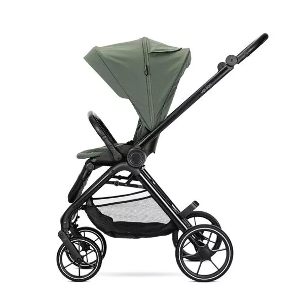 Carucior Set 2 in 1, Venice, cadru din aluminiu, sezut reversibil, pana la 22 kg, Green 6