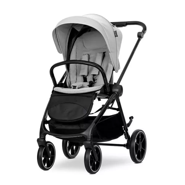 Carucior Set 2 in 1, Venice, cadru din aluminiu, sezut reversibil, pana la 22 kg, Grey 2