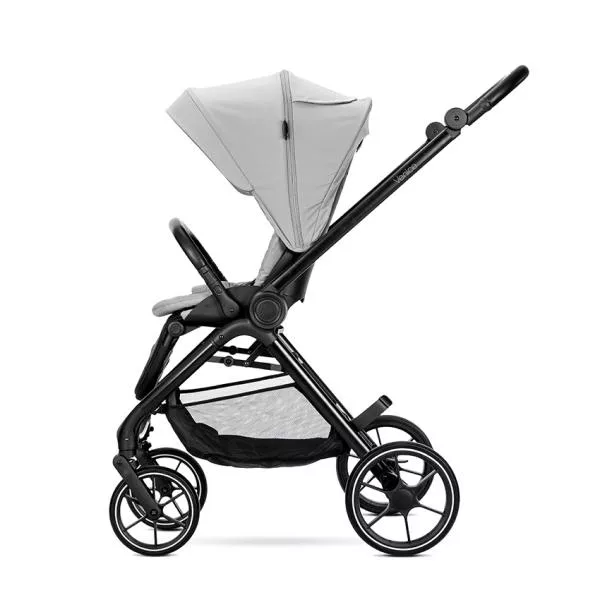 Carucior Set 2 in 1, Venice, cadru din aluminiu, sezut reversibil, pana la 22 kg, Grey 6