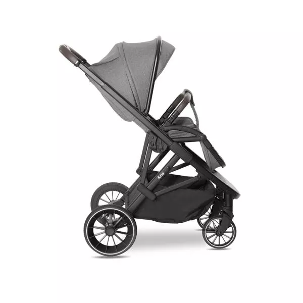 Carucior Set 3 in 1, Aria, cosulet auto Aria Luxe 40-87 cm inclus, multiple accesorii, Grey 15