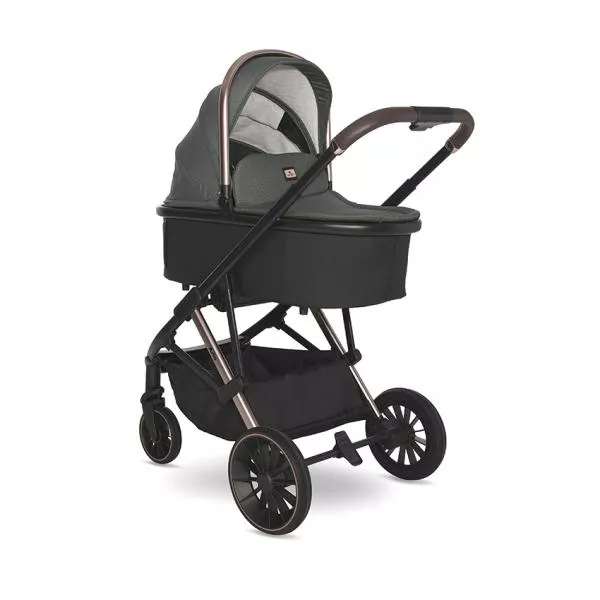 Carucior Set 3 in 1, Aria, cosulet auto Aria Luxe 40-87 cm inclus, multiple accesorii, Green 2
