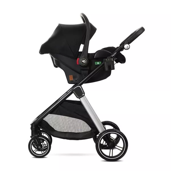 Carucior Set 3 in 1, Aspen, pana la 22 kg, Negru 7