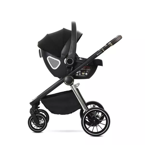 Carucior Set 3 in 1, Bianca, prevazut cu sistem anti-reflux, pana la 22 kg, Grey 7