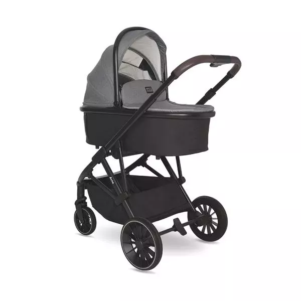 Carucior set 3in1,  Aria, cosulet auto Aria Luxe 40-87 cm inclus, Grey 5